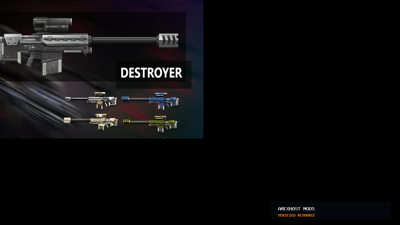 Скриншот 1 · CSNZ Destroyer (varieties) — модель для CS 1.6
