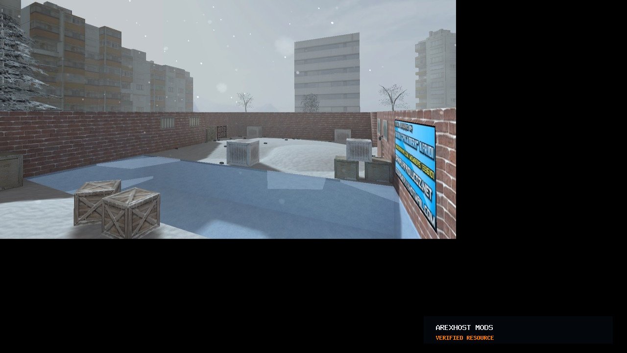 Скриншот 4 · Карта «he_snow_war» для CS 1.6