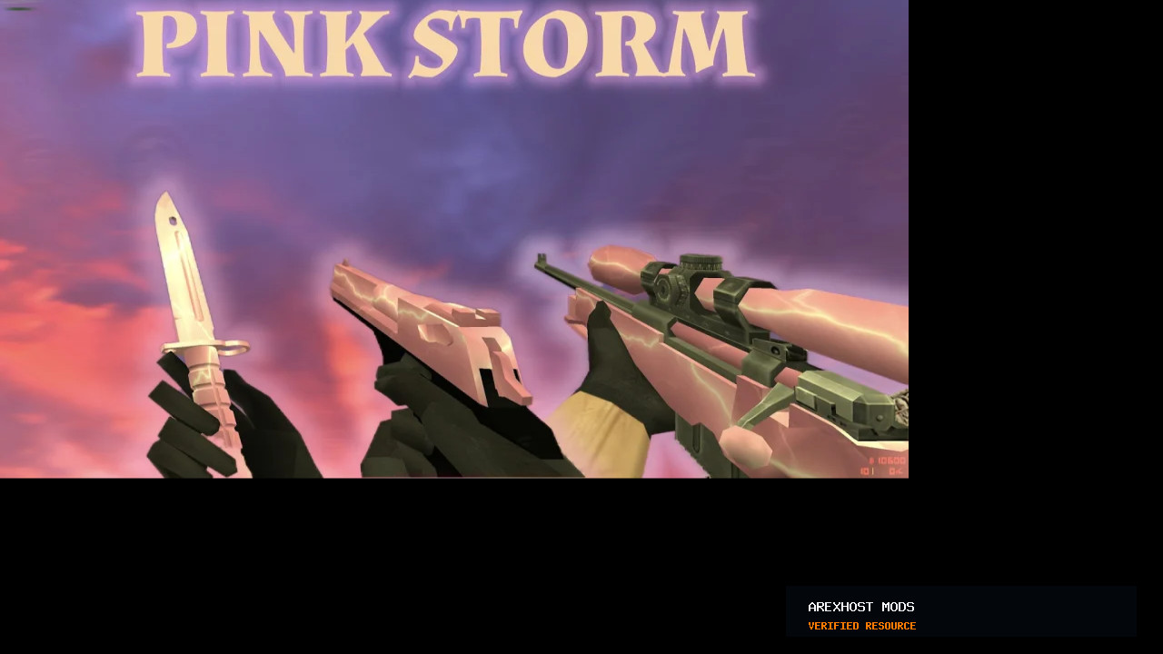 Скриншот 1 · Pink storm mini AWP pack — модель для CS 1.6