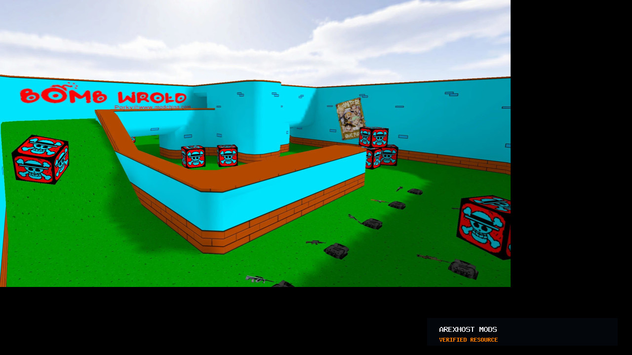 Скриншот 2 · Карта «gg_bombworld» для CS 1.6