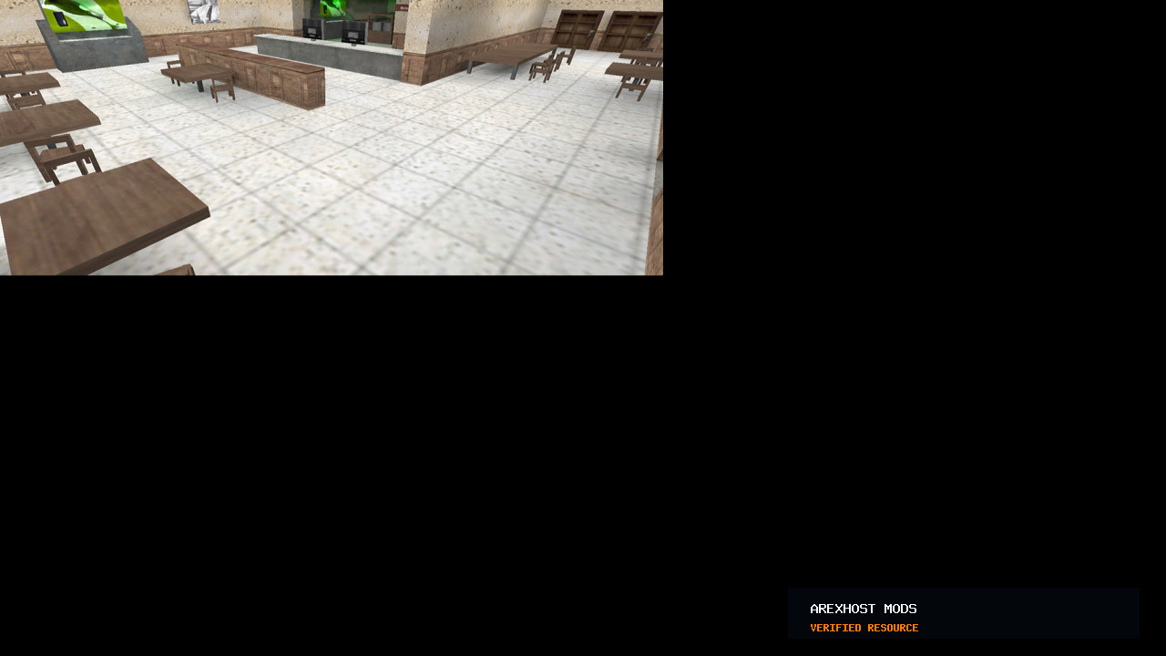 Скриншот 2 · Карта «de_mcdonalds_source» для CS 1.6