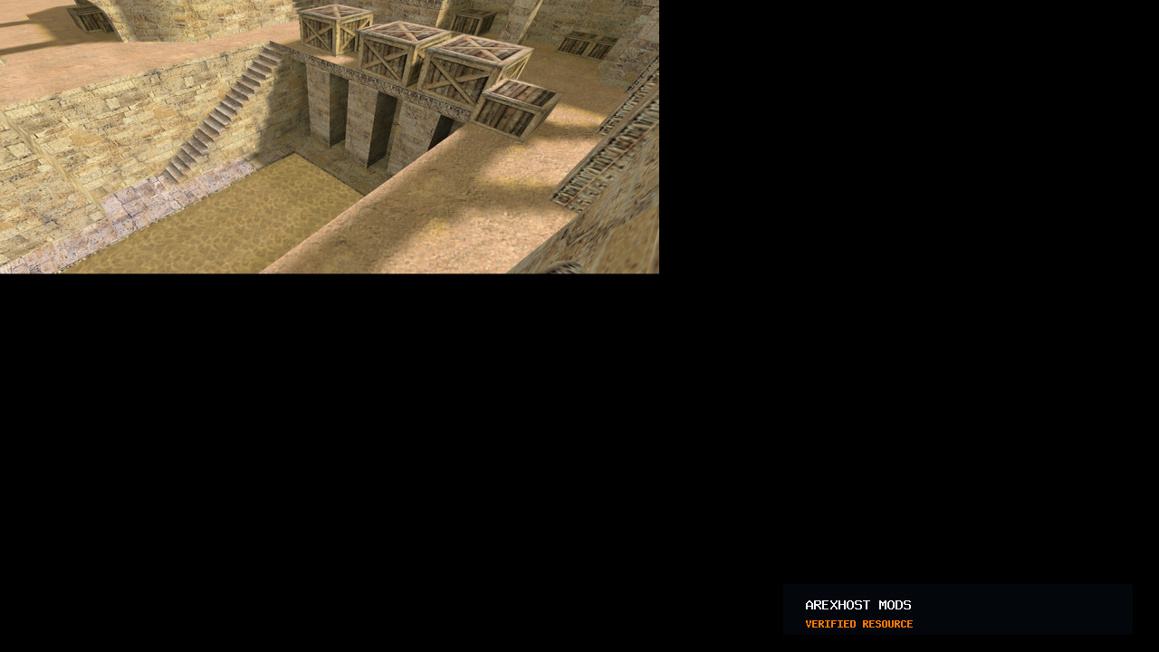 Скриншот 1 · Карта «de_dust2002» для CS 1.6