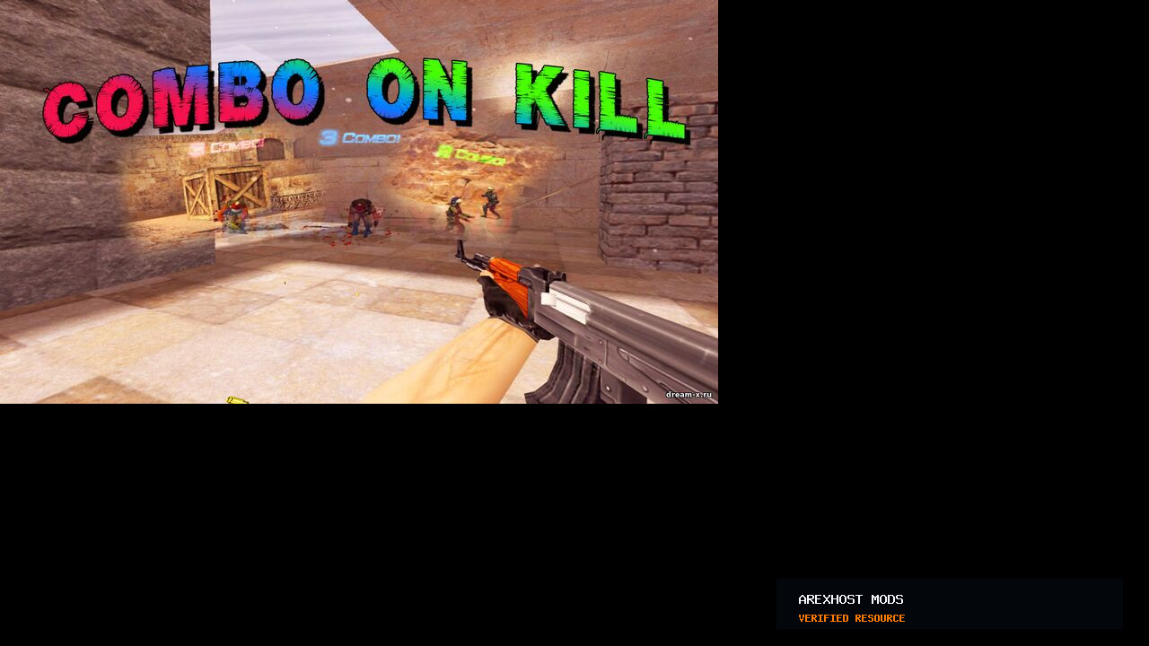 Скриншот 1 · Combo On Kill — Спрайты Комбо после убийства [ReAPI, ReGameDLL]