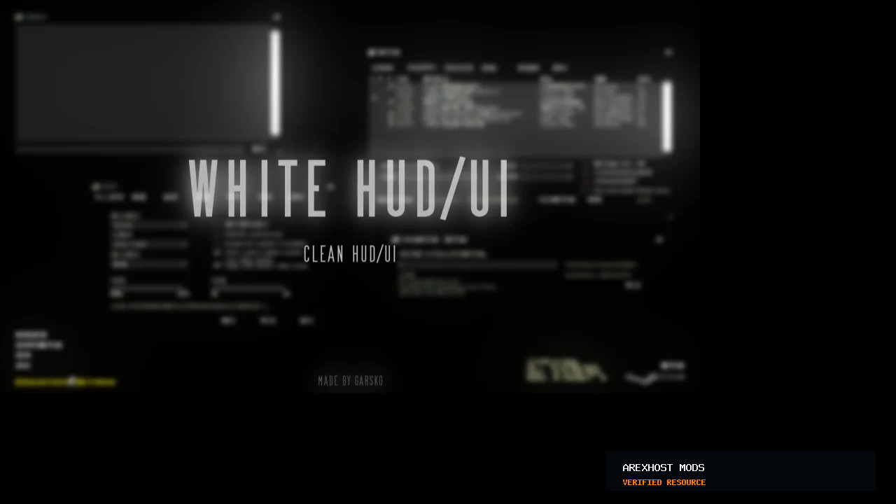 Скриншот 1 · White clean HUD/GUI — мод для CS 1.6