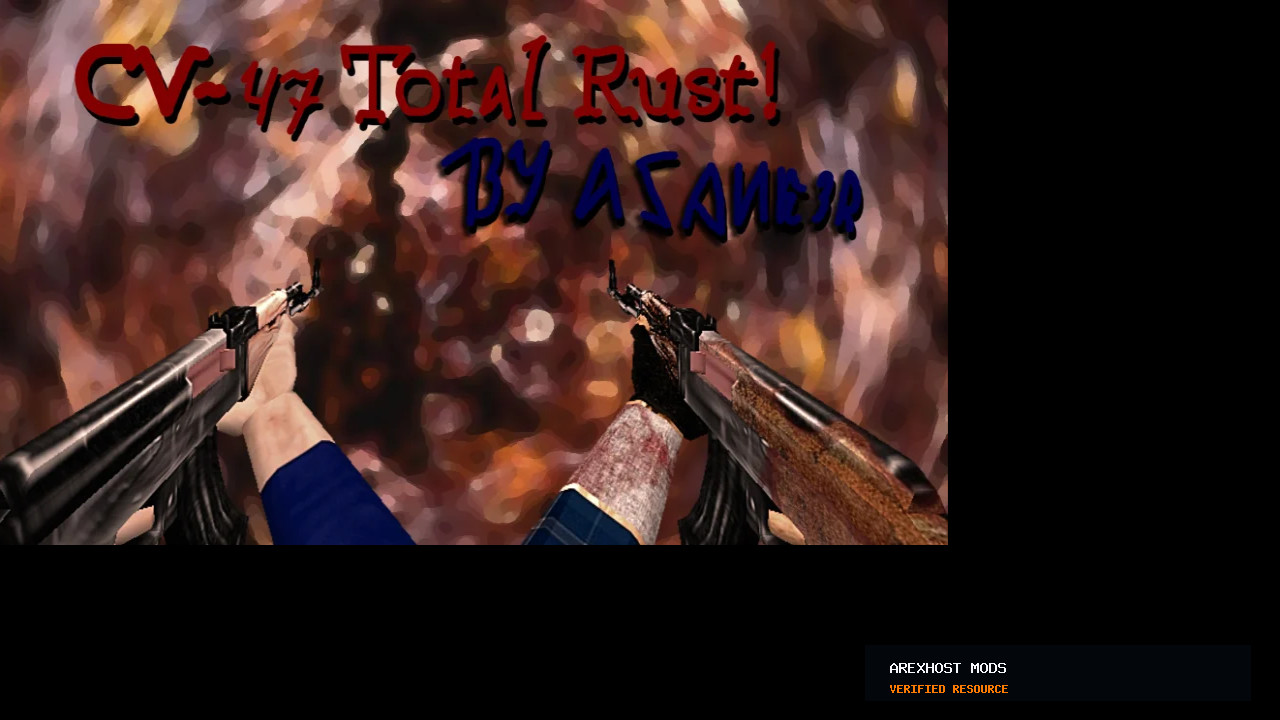 Скриншот 1 · CV-47 Total Rust! — модель для CS 1.6