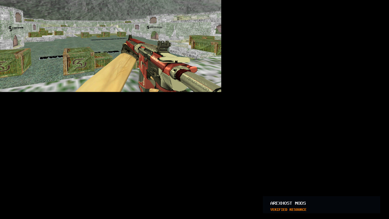 Скриншот 4 · Карта «aim_sk_ak_m4» для CS 1.6