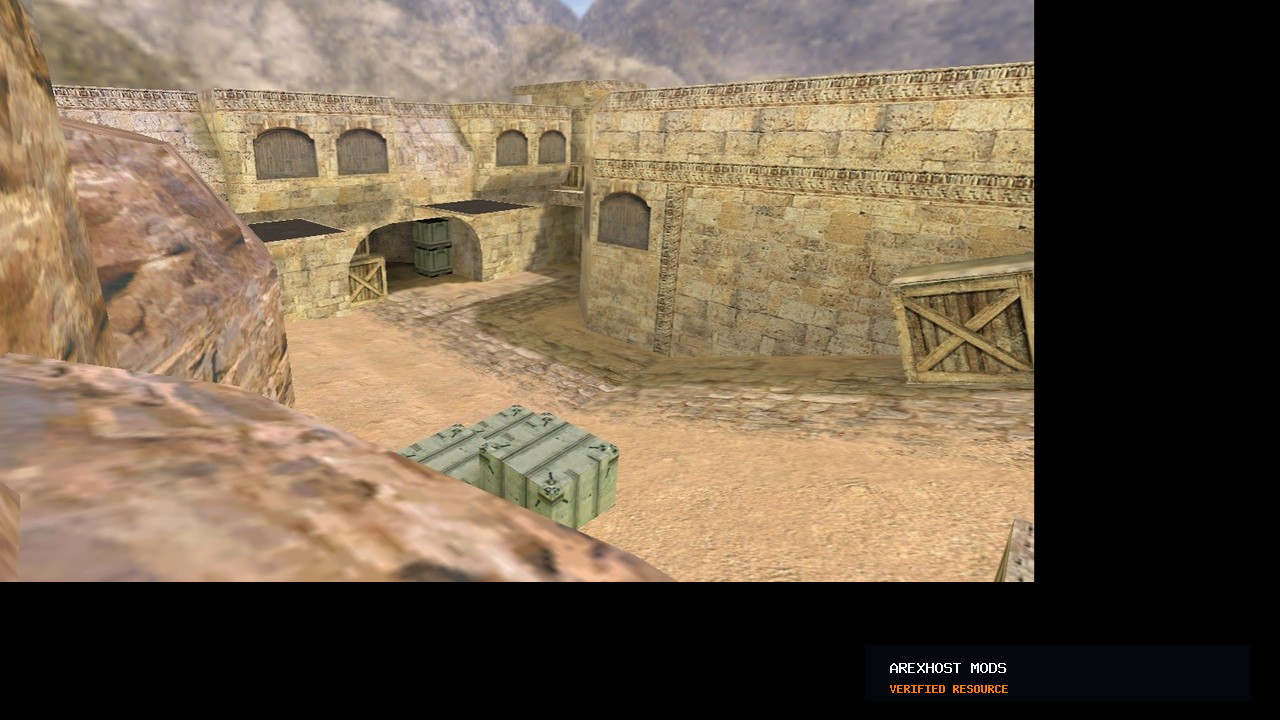 Скриншот 1 · Карта «de_dust2_hns» для CS 1.6