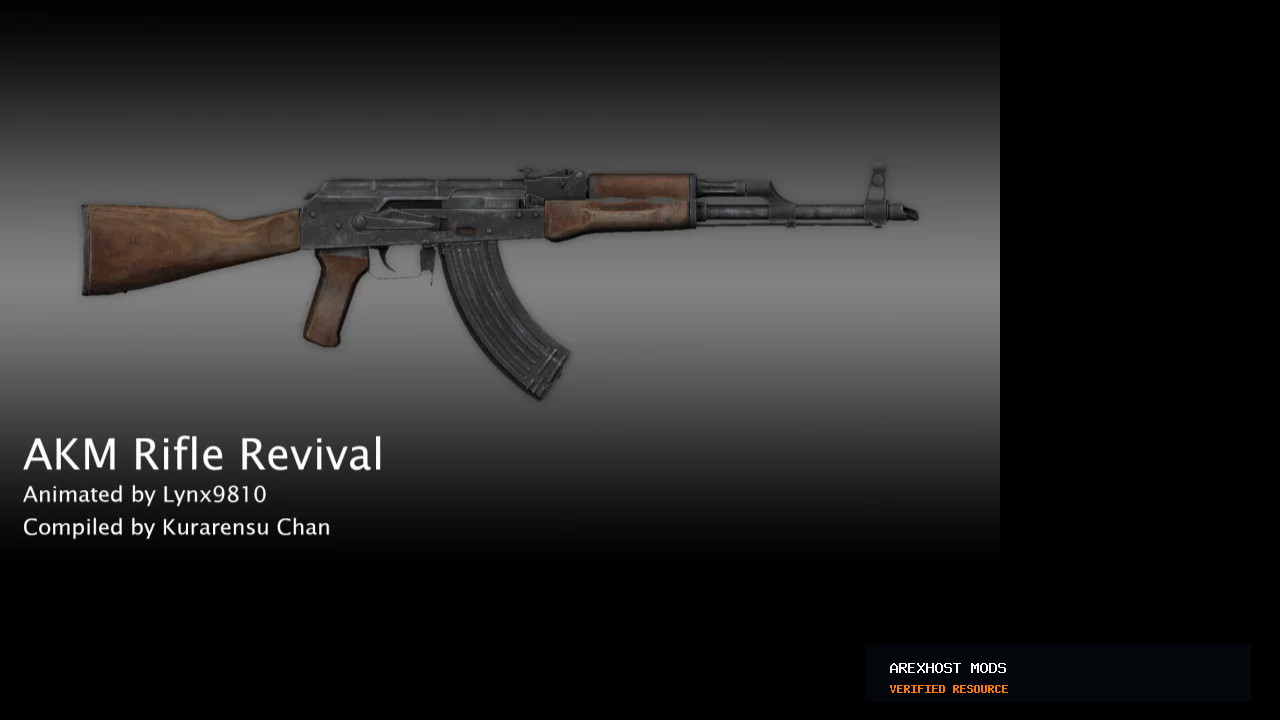 Скриншот 1 · AKM Rifle Revival — модель для CS 1.6