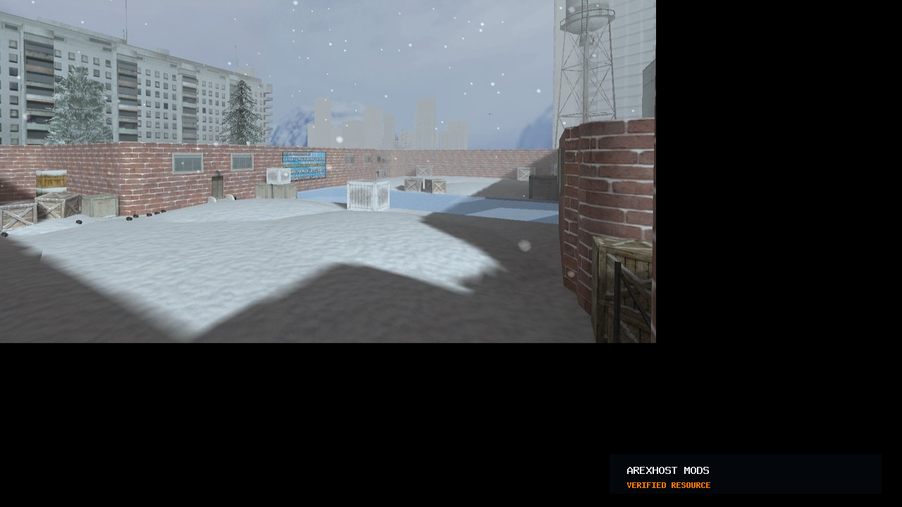 Скриншот 1 · Карта «he_snow_war» для CS 1.6