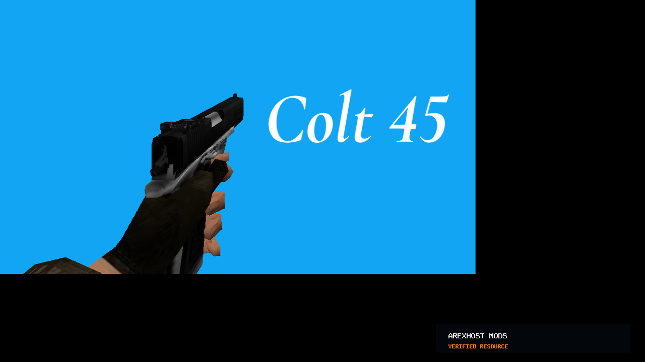 Скриншот 1 · Colt 45 — модель для CS 1.6