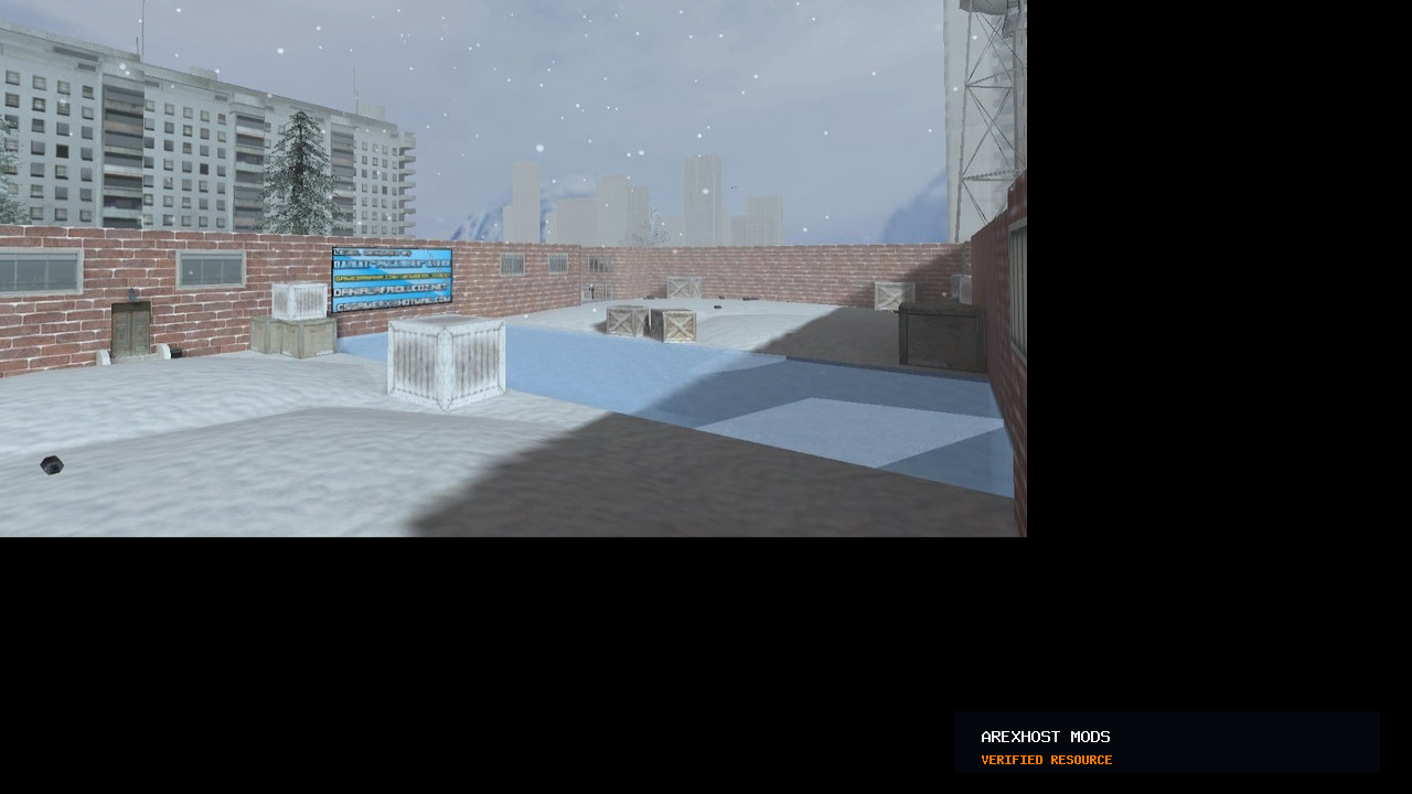 Скриншот 3 · Карта «he_snow_war» для CS 1.6