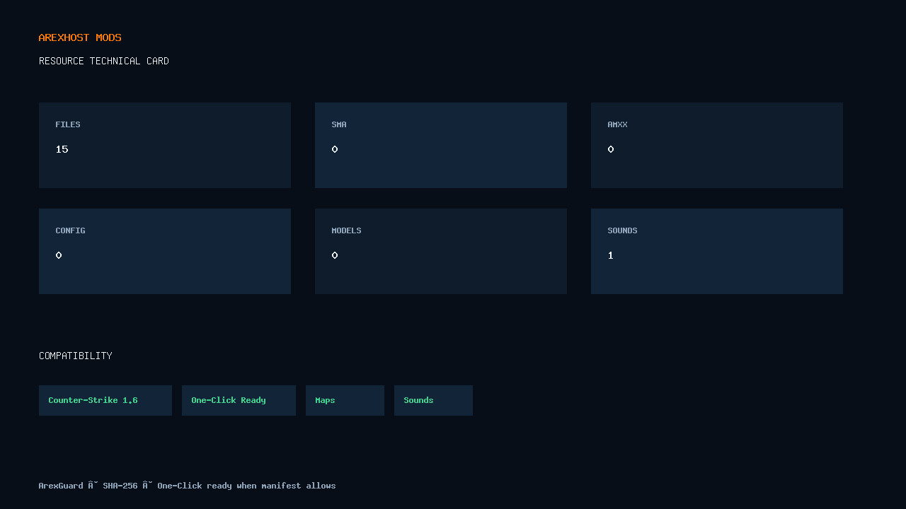 Скриншот 2 · Карта «de_aztec_temple_night» для CS 1.6