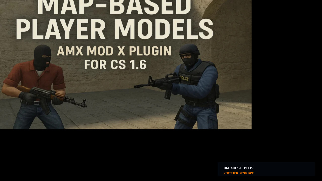 Скриншот 1 · Map-Based Player Models (AMX Mod X Plugin) — плагин для CS 1.6