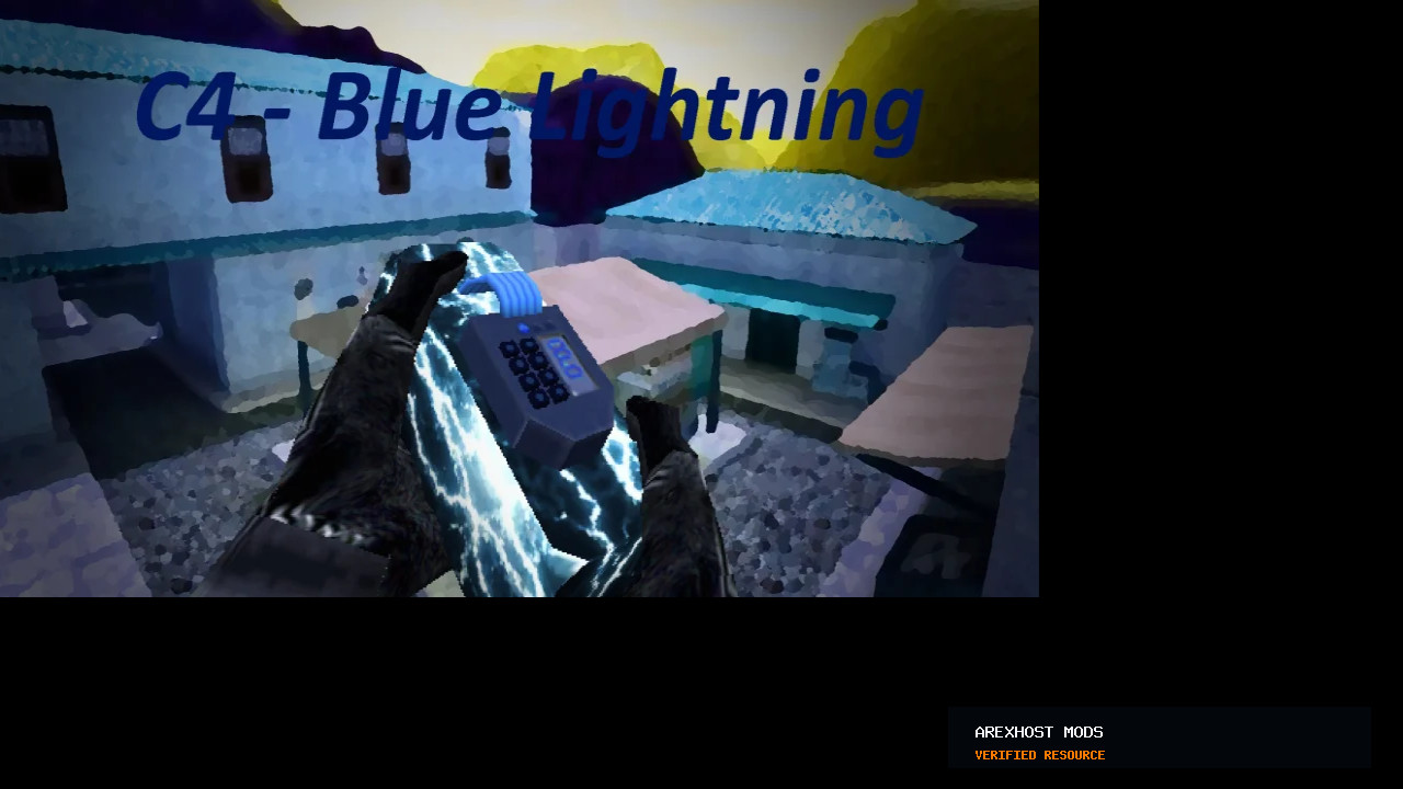 Скриншот 1 · C4 | Blue Lightning — модель для CS 1.6