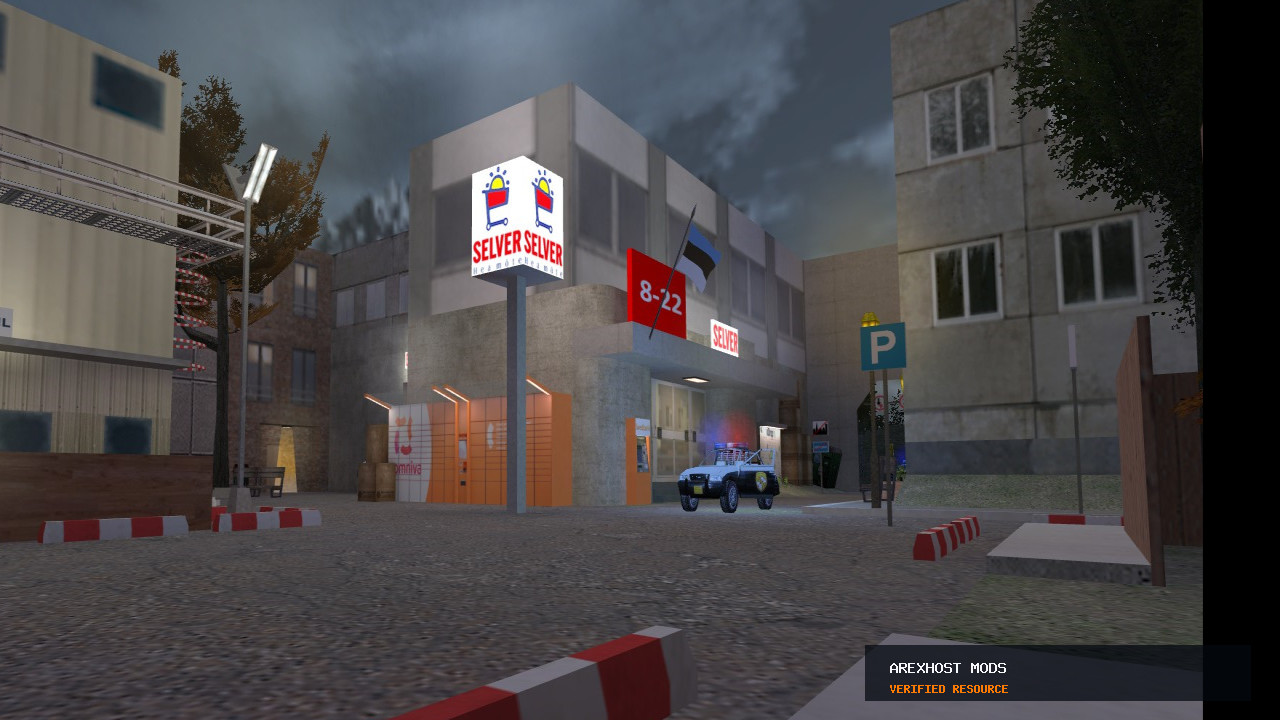 Скриншот 1 · Карта «zm_ark_estonia_city_v1» для CS 1.6
