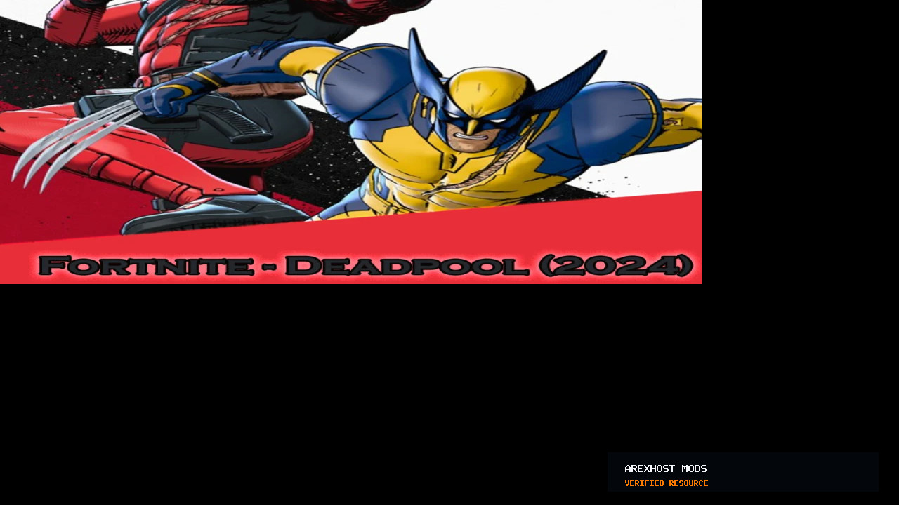 Скриншот 1 · Fortnite - Deadpool (2024) — модель для CS 1.6