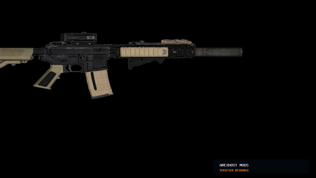 Скриншот 1 · CALL OF DUTY MW M4A1 TACTICAL — модель для CS 1.6