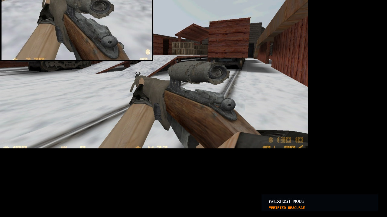 Скриншот 1 · COD 2 Mosin Nagant For Cs 1.6