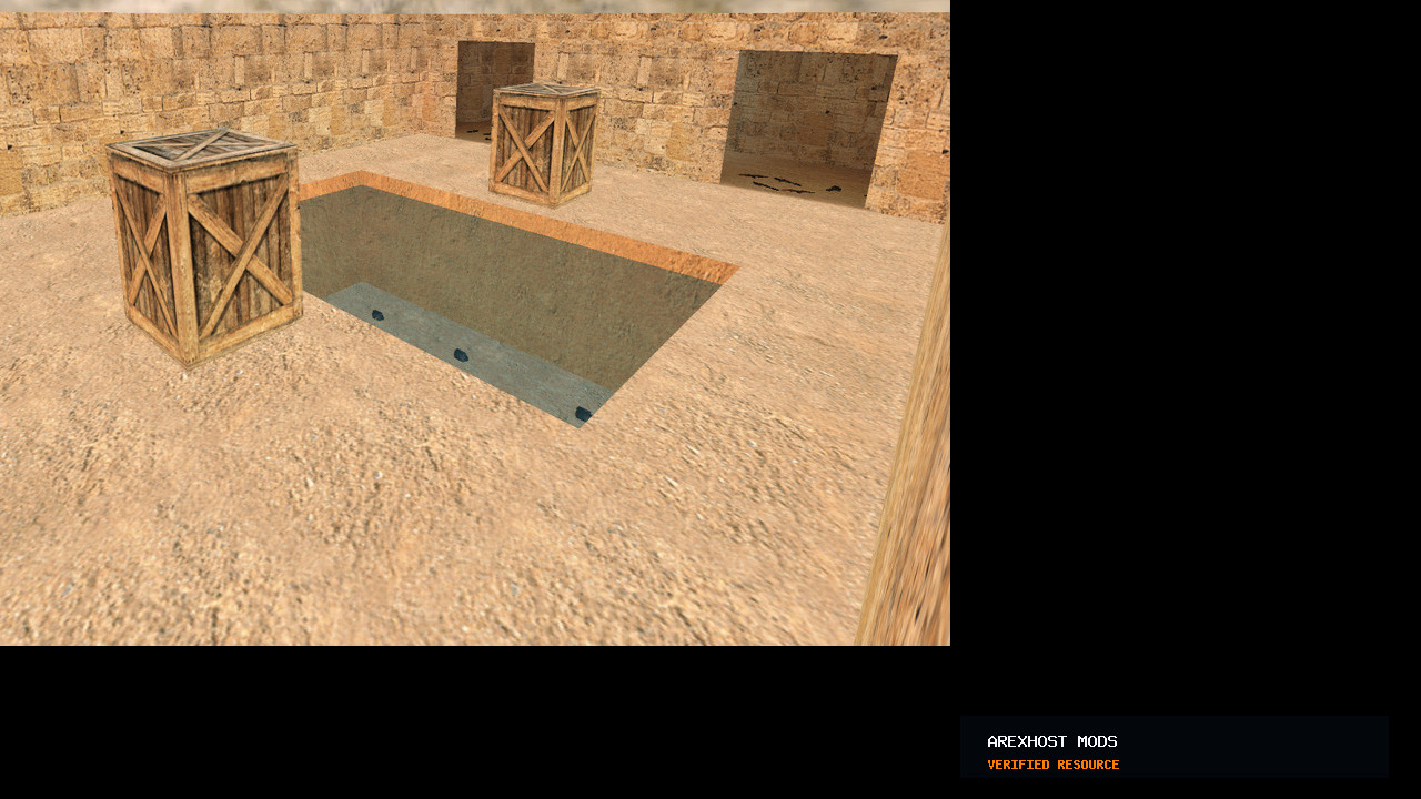 Скриншот 1 · Карта «aim_dust» для CS 1.6