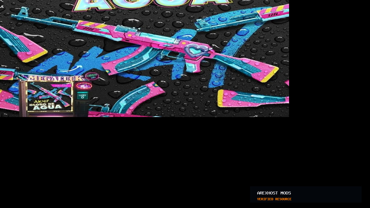 Скриншот 1 · AK47 Watersplashing — модель для CS 1.6