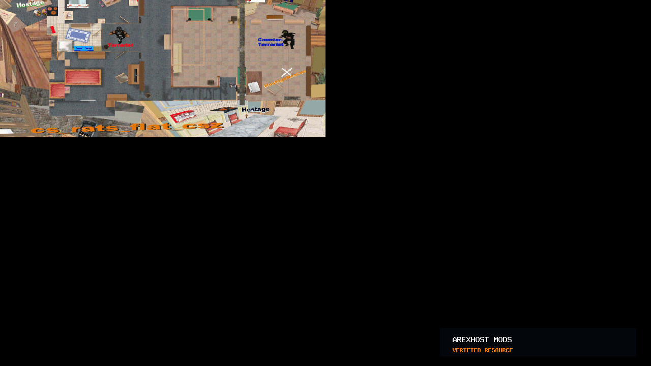Скриншот 2 · Карта «cs_rats_flat_csz» для CS 1.6