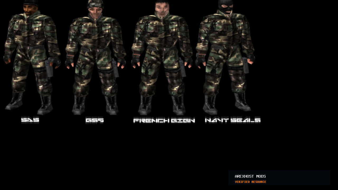 Скриншот 1 · [Aug 2000 Beta] Strike Force Delta GSG9 — модель для CS 1.6