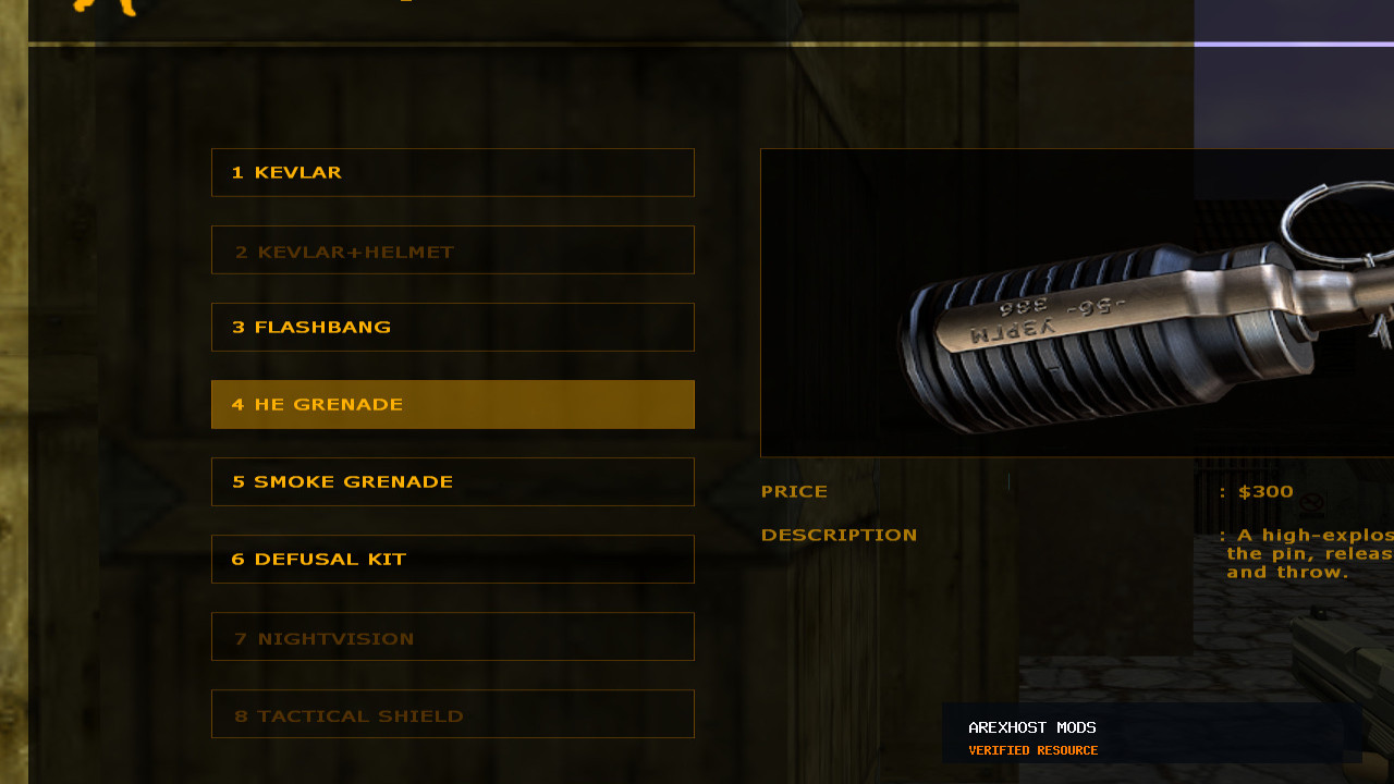 Скриншот 4 · VOG-25 — модель для CS 1.6