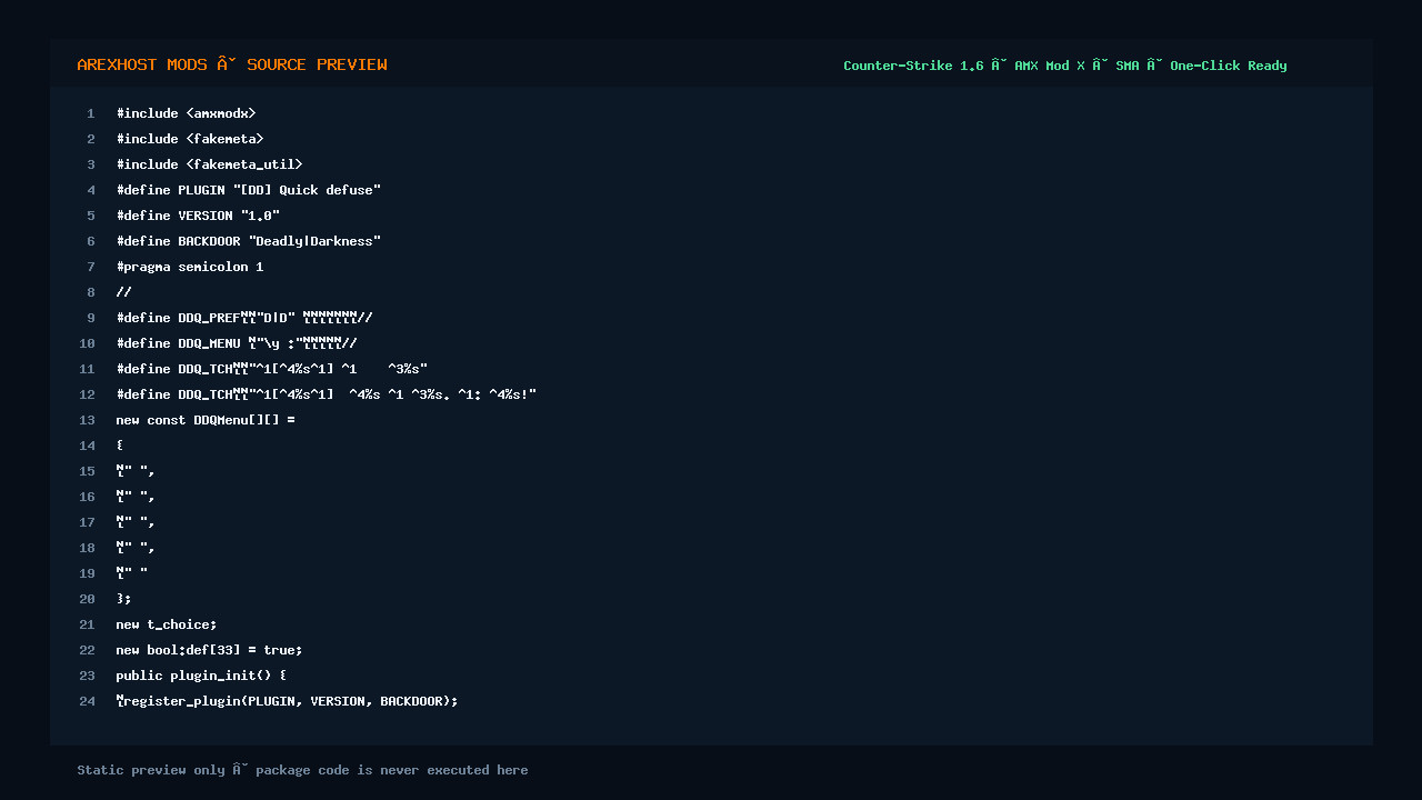 Скриншот 2 · [DD] Quick defuse CS 1.6 — выбор провода у бомбы C4