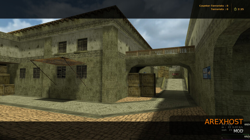 Скриншот 1 · Карта «TFC_Casbah» для CS 1.6