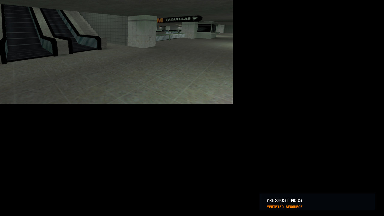 Скриншот 2 · Карта «de_metro» для CS 1.6
