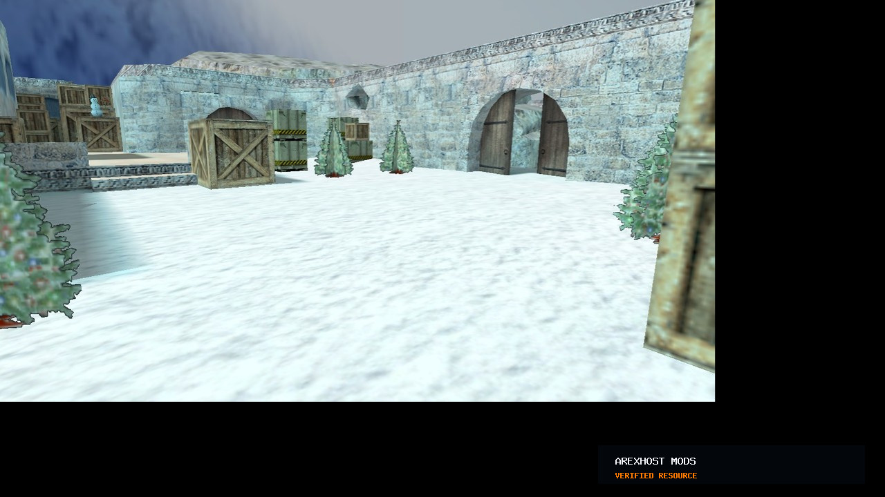 Скриншот 2 · Карта «de_dust2_christmas» для CS 1.6