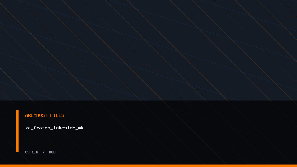 Скриншот 2 · Карта «ze_frozen_lakeside_mk» для CS 1.6