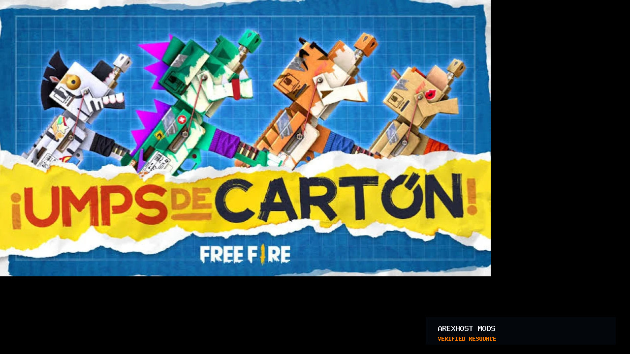 Скриншот 1 · cardboard UMP - Free fire X CS 1.6
