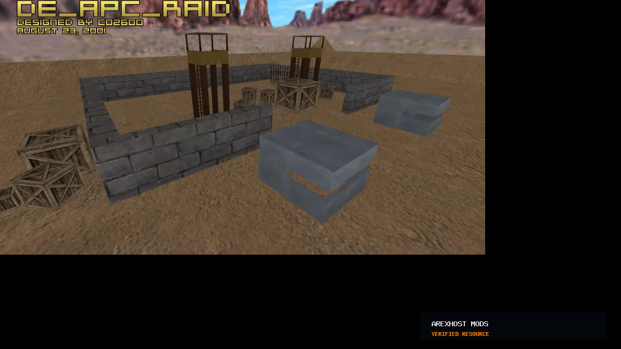 Скриншот 1 · Карта «de_apc_raid» для CS 1.6