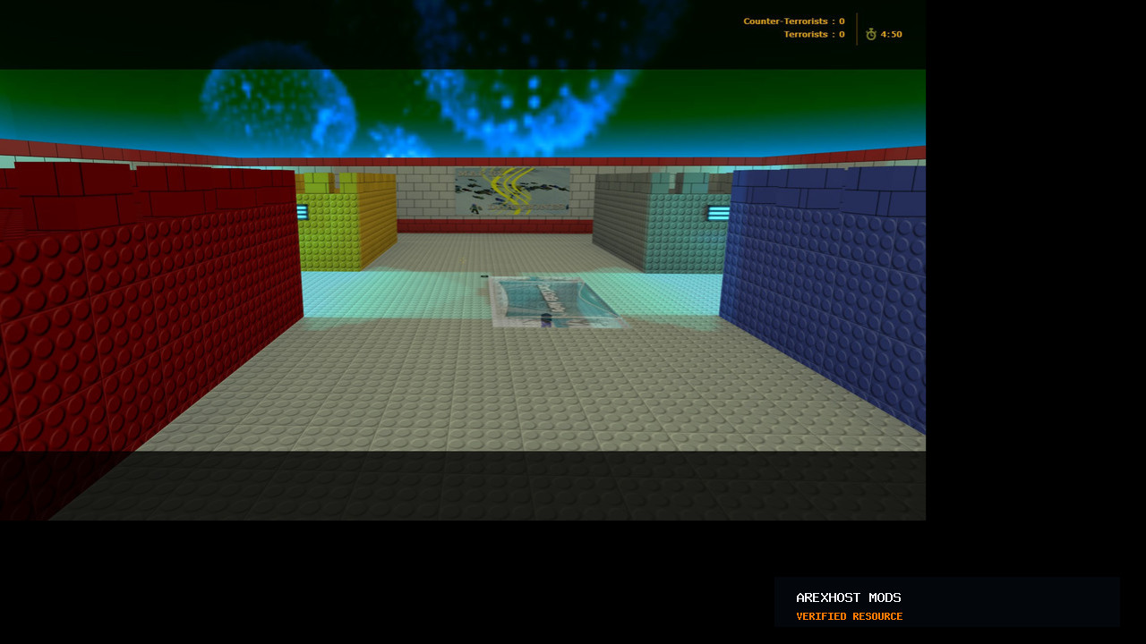 Скриншот 1 · Карта «aim_ak-elite_lego» для CS 1.6