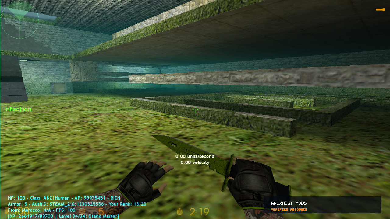 Скриншот 4 · Карта «zm_anz_hard1_v2» для CS 1.6