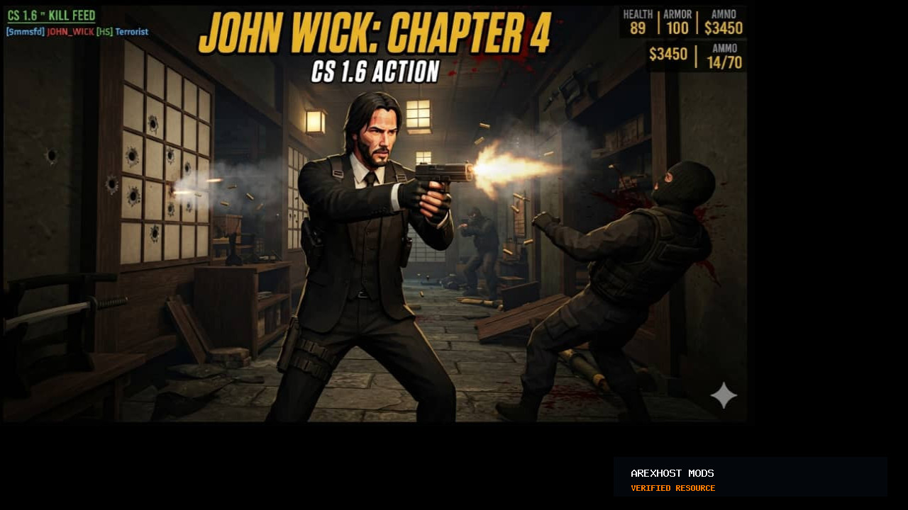 Скриншот 1 · John wick 4 skin v1 — модель для CS 1.6