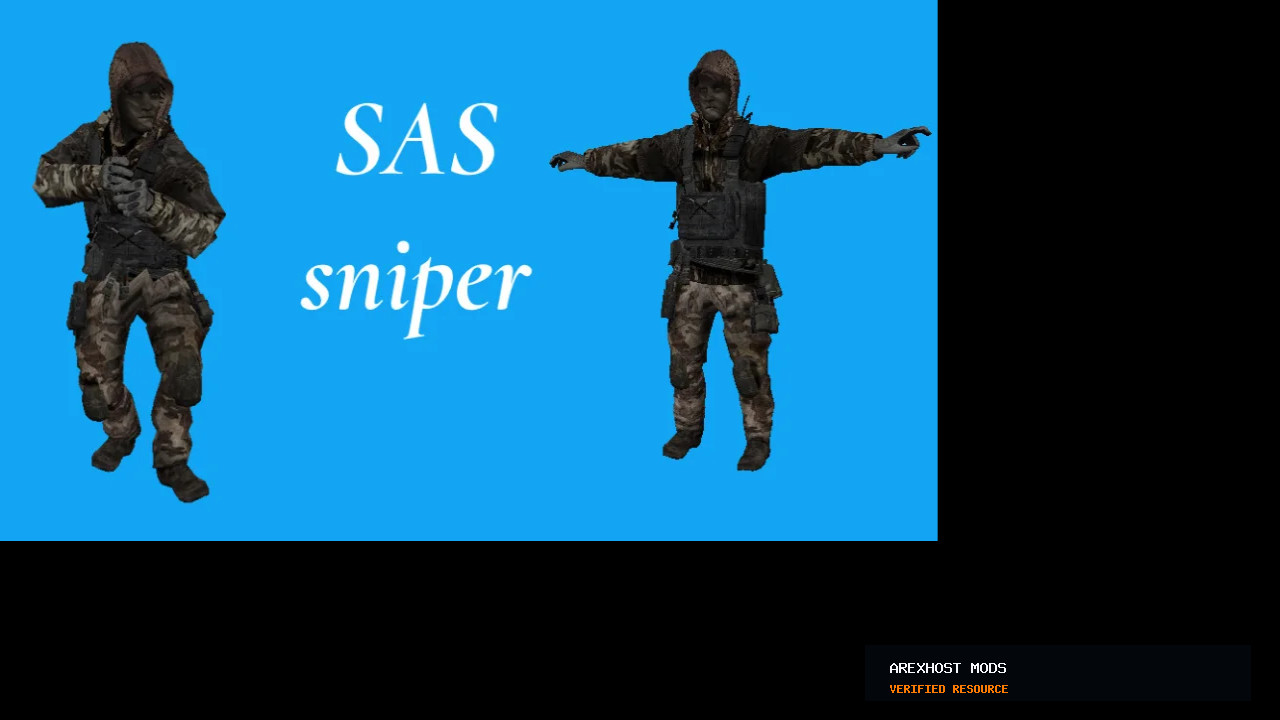Скриншот 1 · SAS sniper — модель для CS 1.6