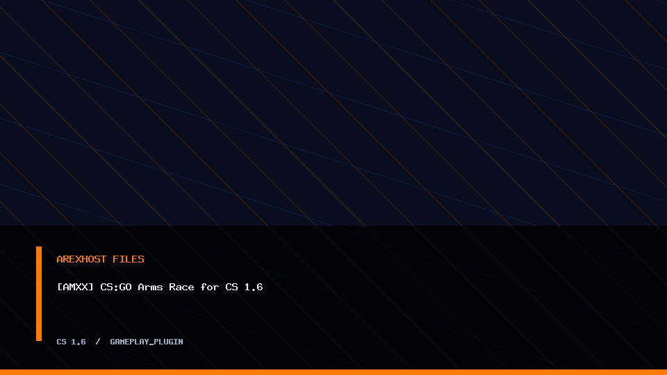 Скриншот 1 · [AMXX] CS:GO Arms Race for CS 1.6