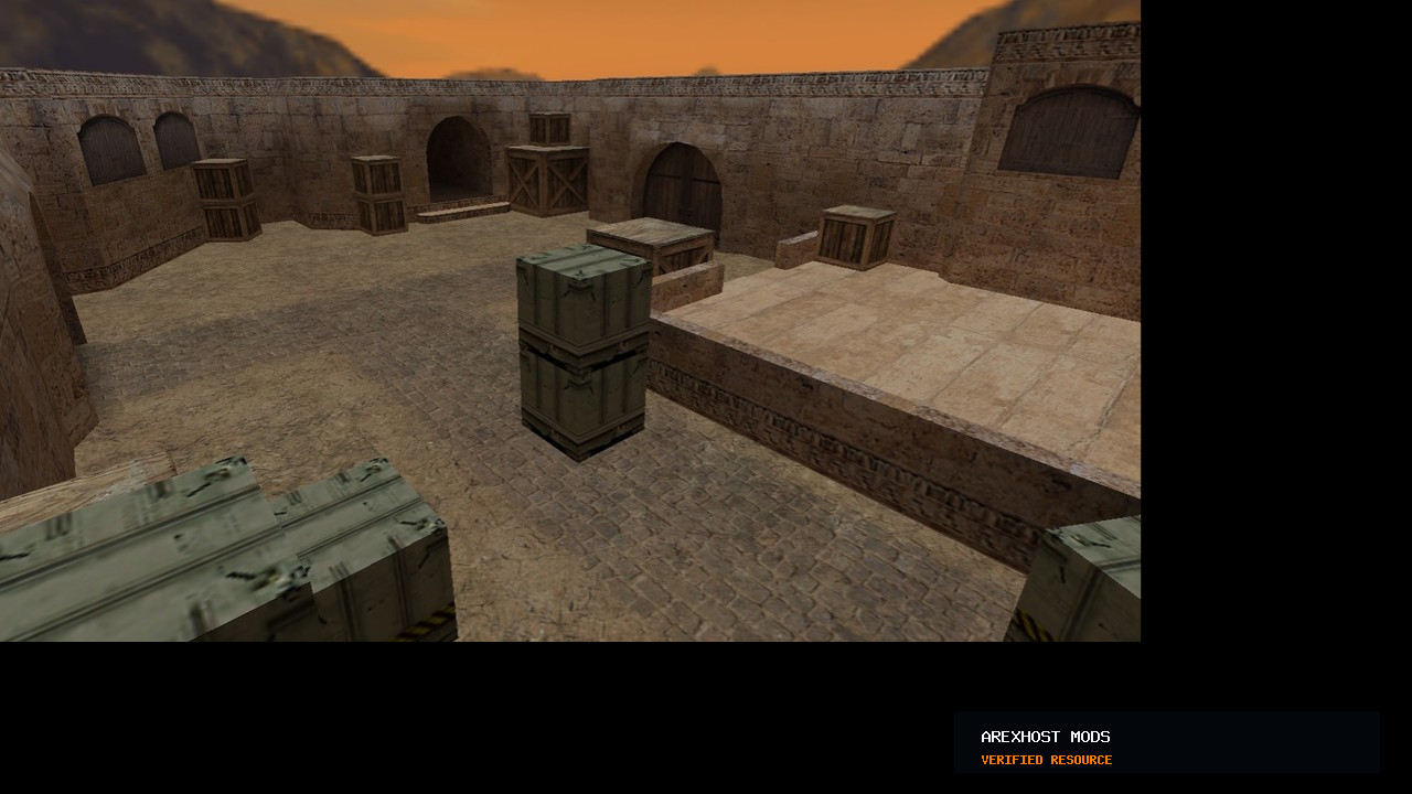 Скриншот 1 · Карта «ze_dust2» для CS 1.6