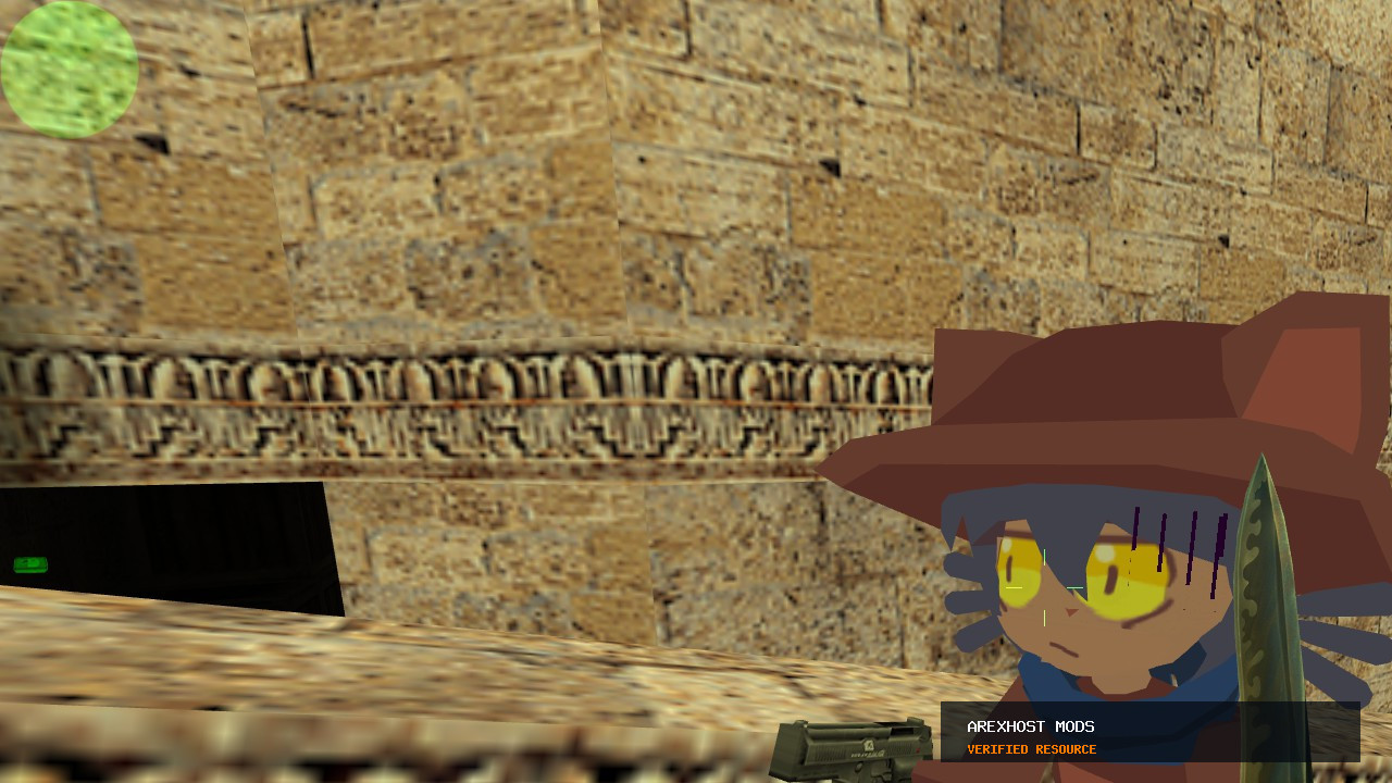 Скриншот 4 · Niko from the hit game oneshot — модель для CS 1.6