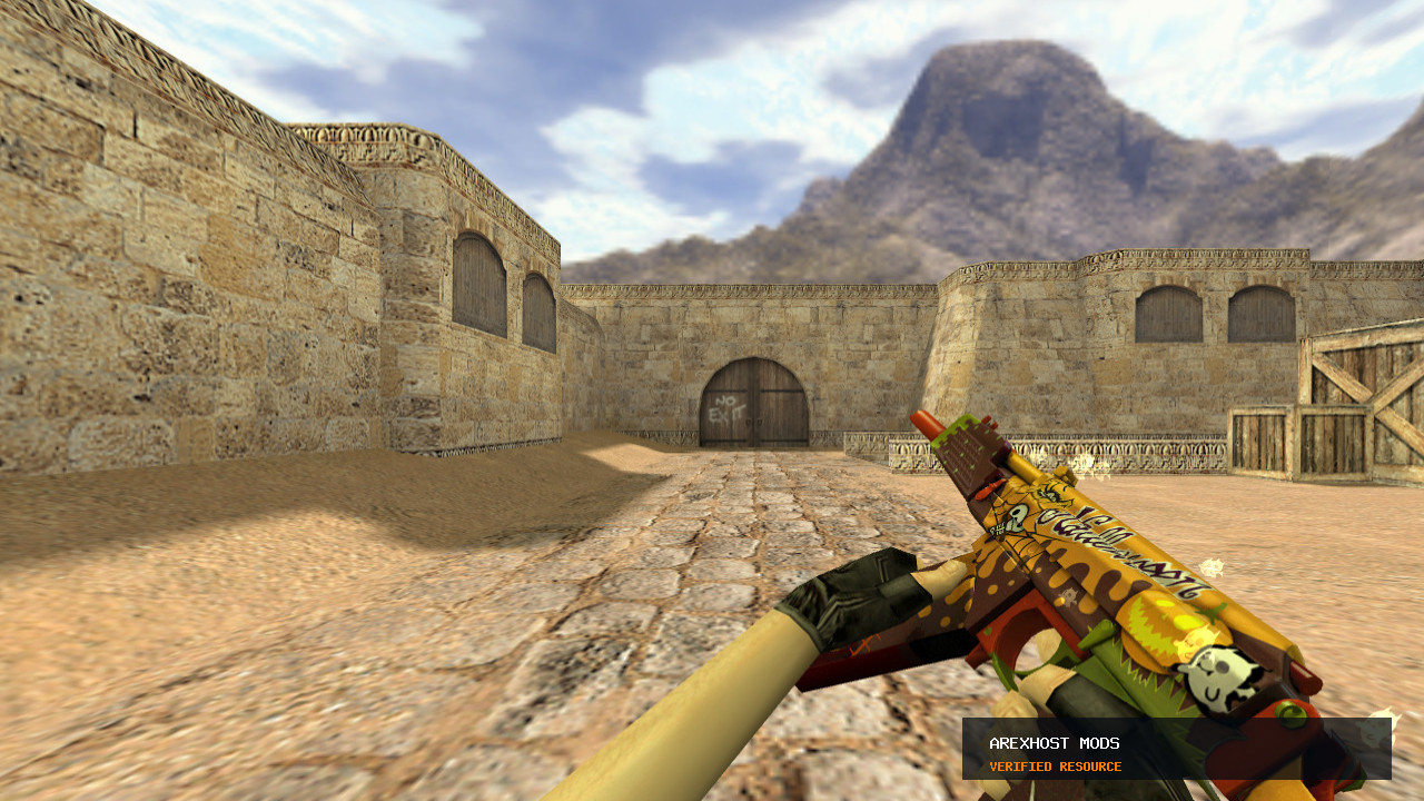 Скриншот 2 · CrossFire 9A-91 Halloween — модель для CS 1.6