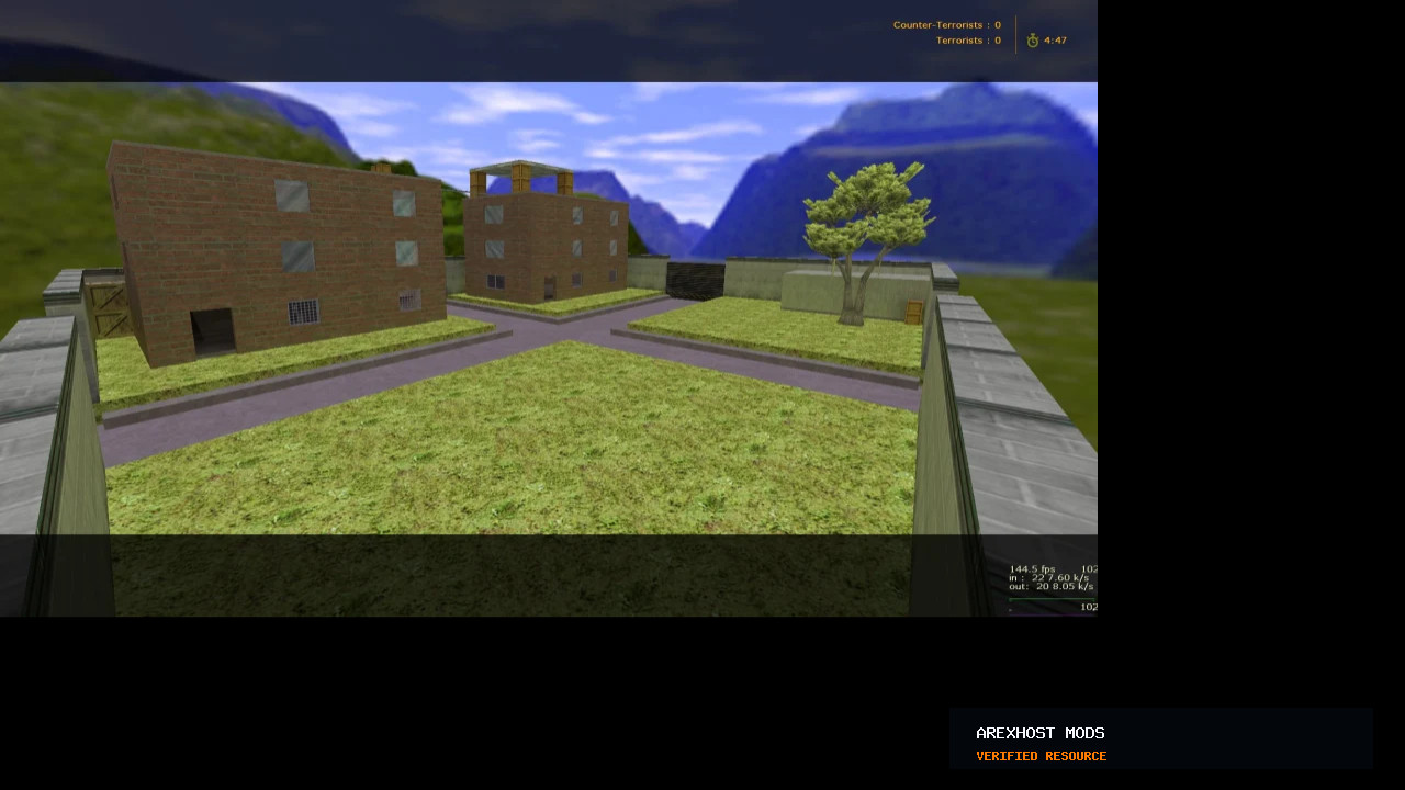 Скриншот 1 · big map for zombie game — мод для CS 1.6