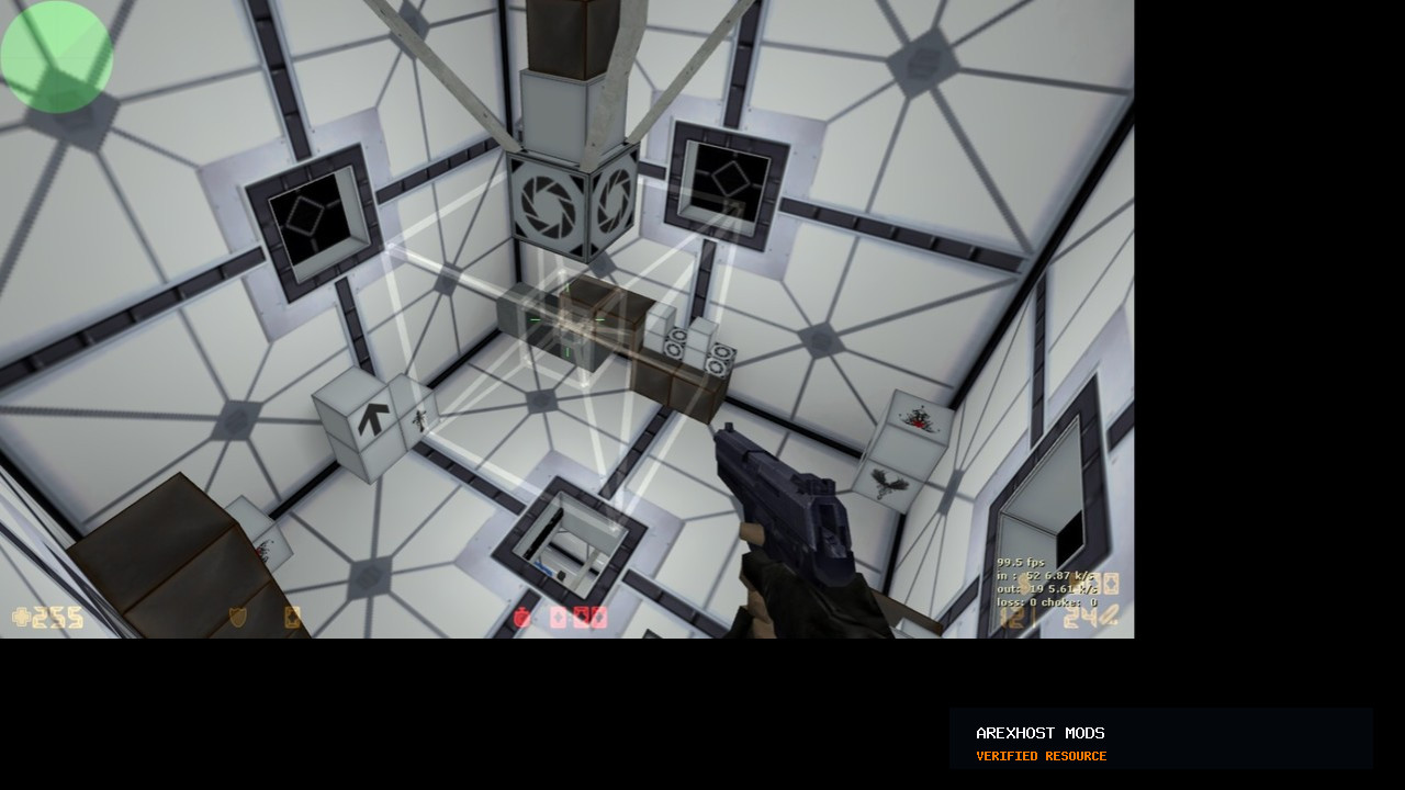 Скриншот 2 · Карта «kz_hypercube» для CS 1.6
