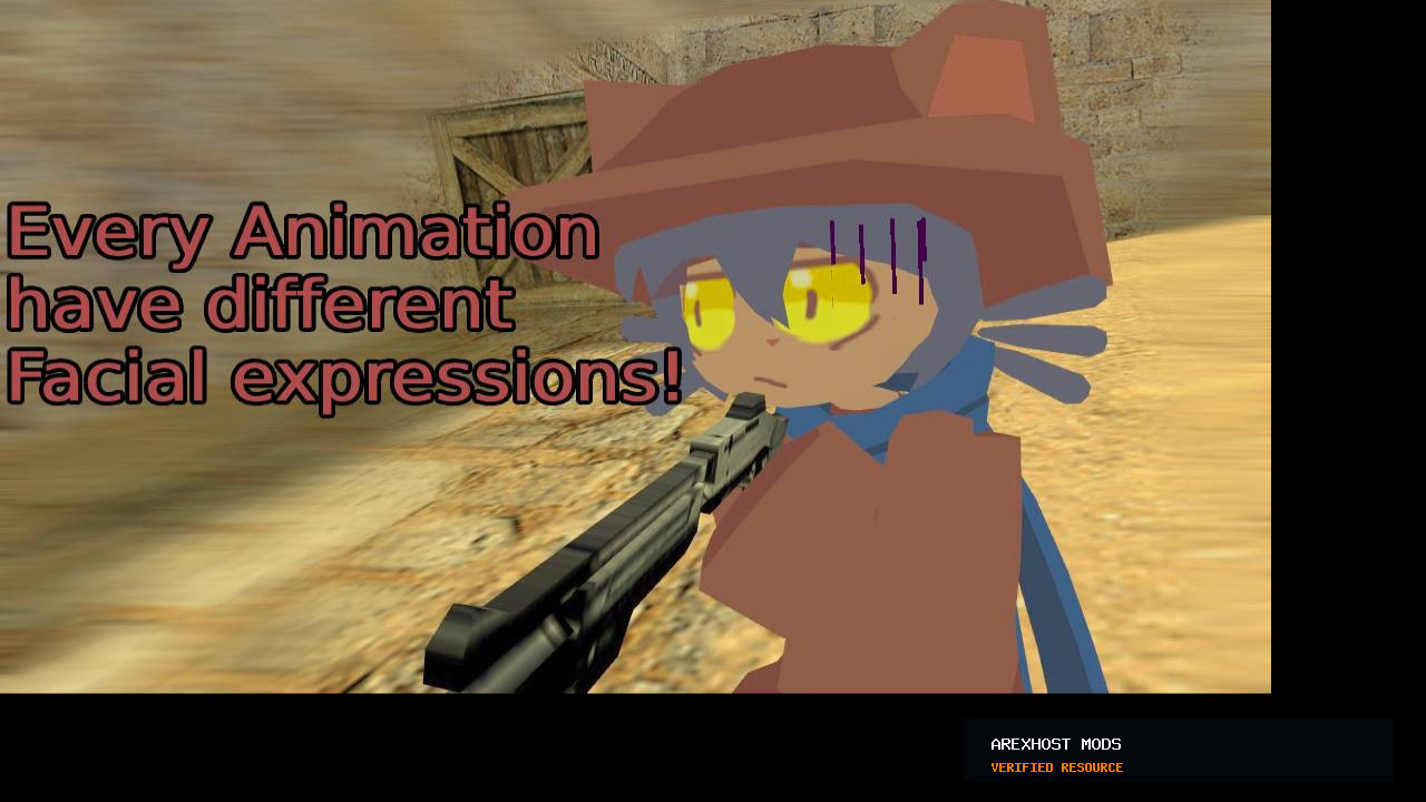 Скриншот 2 · Niko from the hit game oneshot — модель для CS 1.6