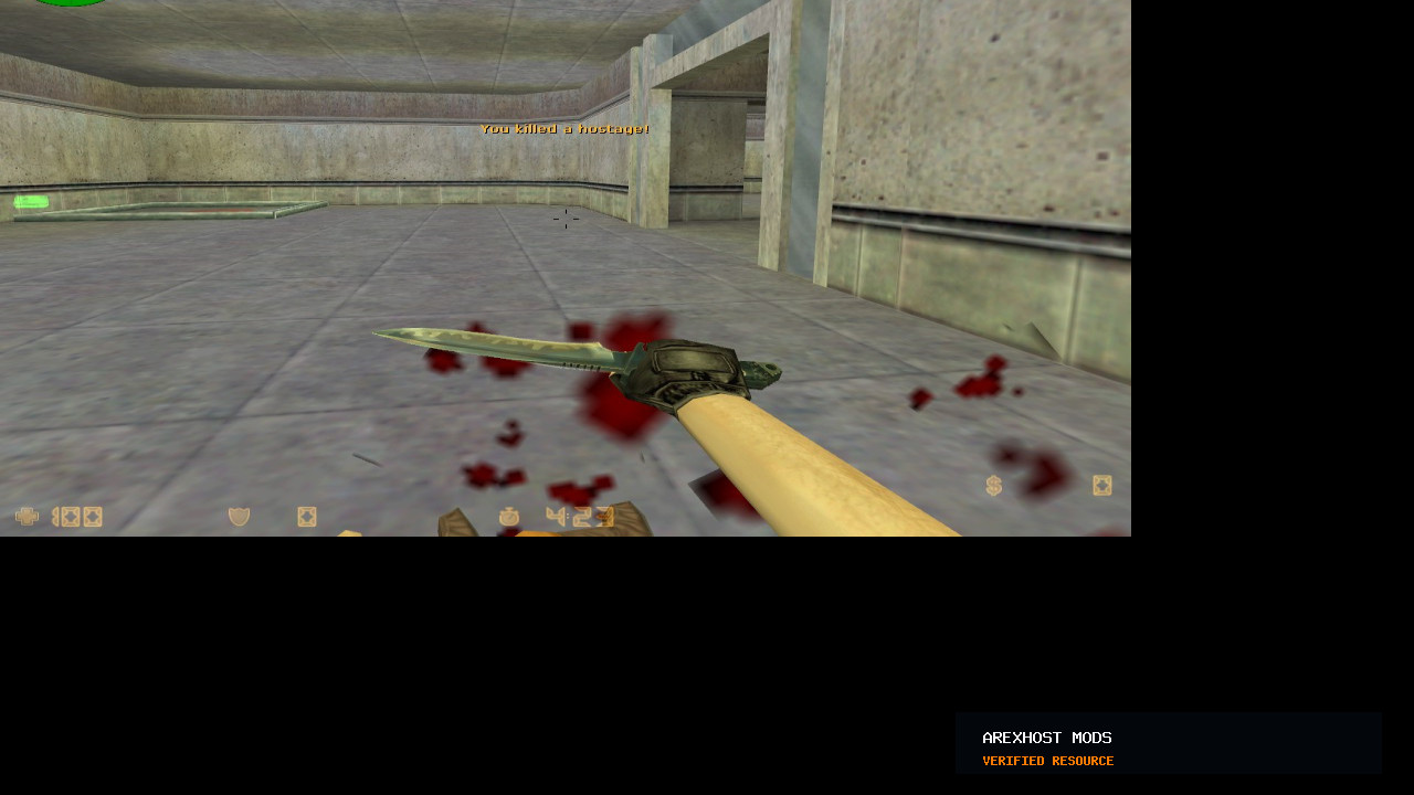 Скриншот 3 · Experimental knife with chrome effect — модель для CS 1.6