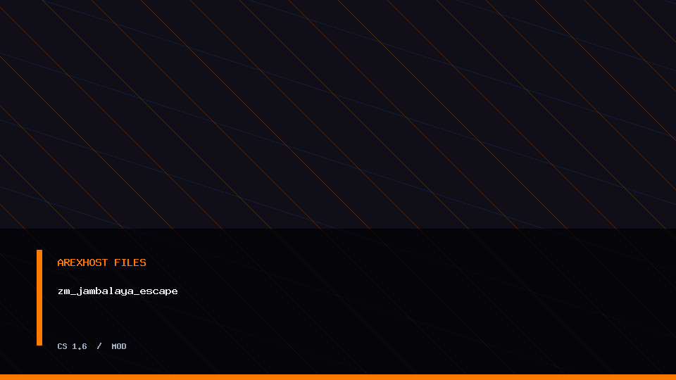Скриншот 2 · Карта «zm_jambalaya_escape» для CS 1.6