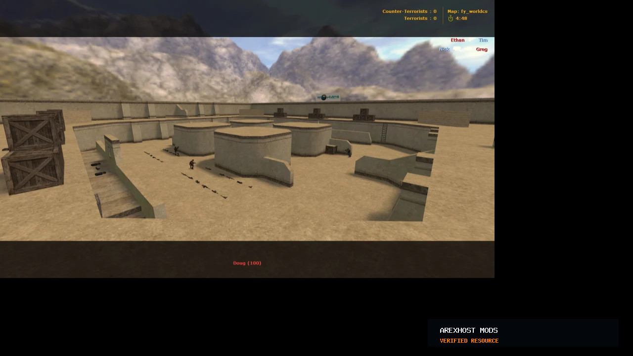 Скриншот 1 · Карта «fy_worldcs» для CS 1.6