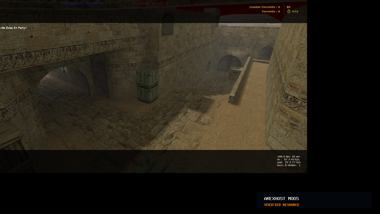 Скриншот 1 · Карта «ze_dust2_mari» для CS 1.6
