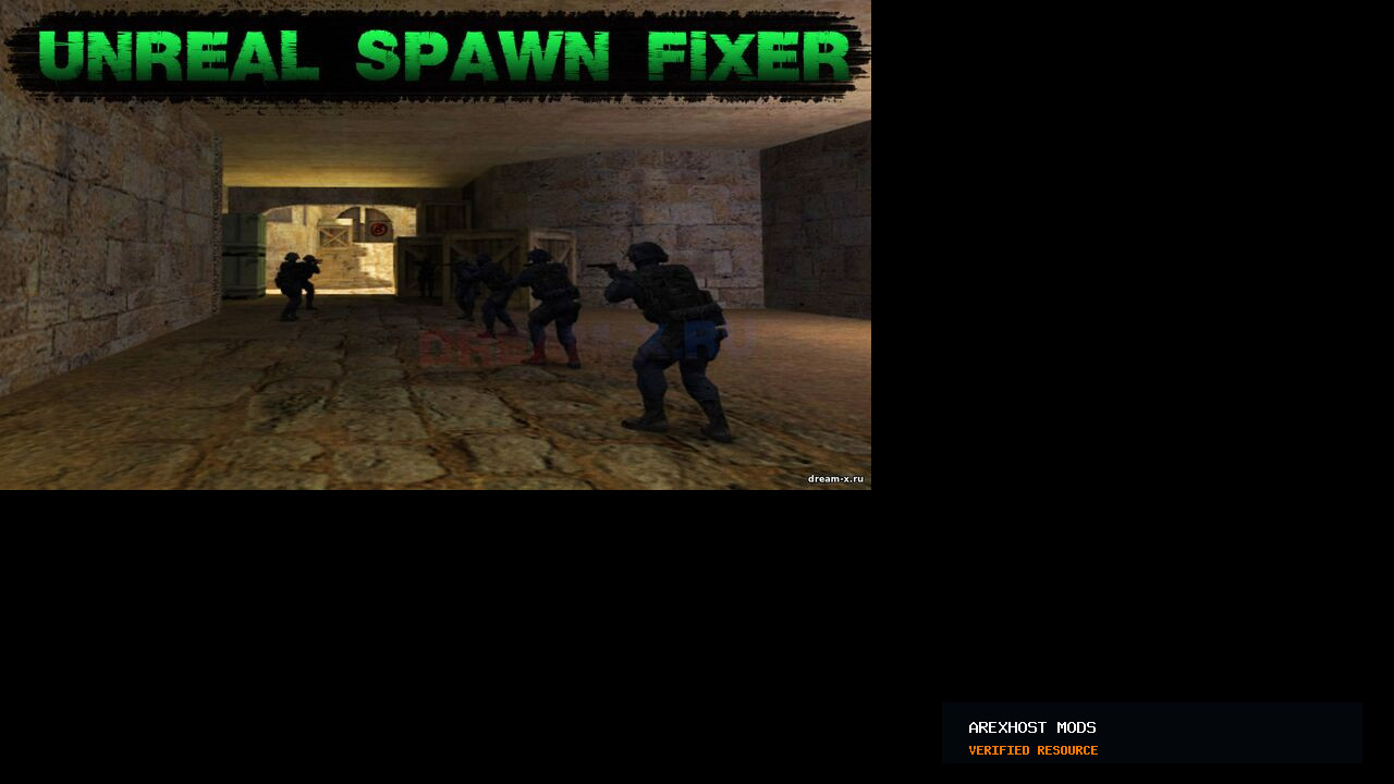 Скриншот 1 · Unreal Spawn Fixer — Решение проблем со спавнами на любых картах [ReAPI]